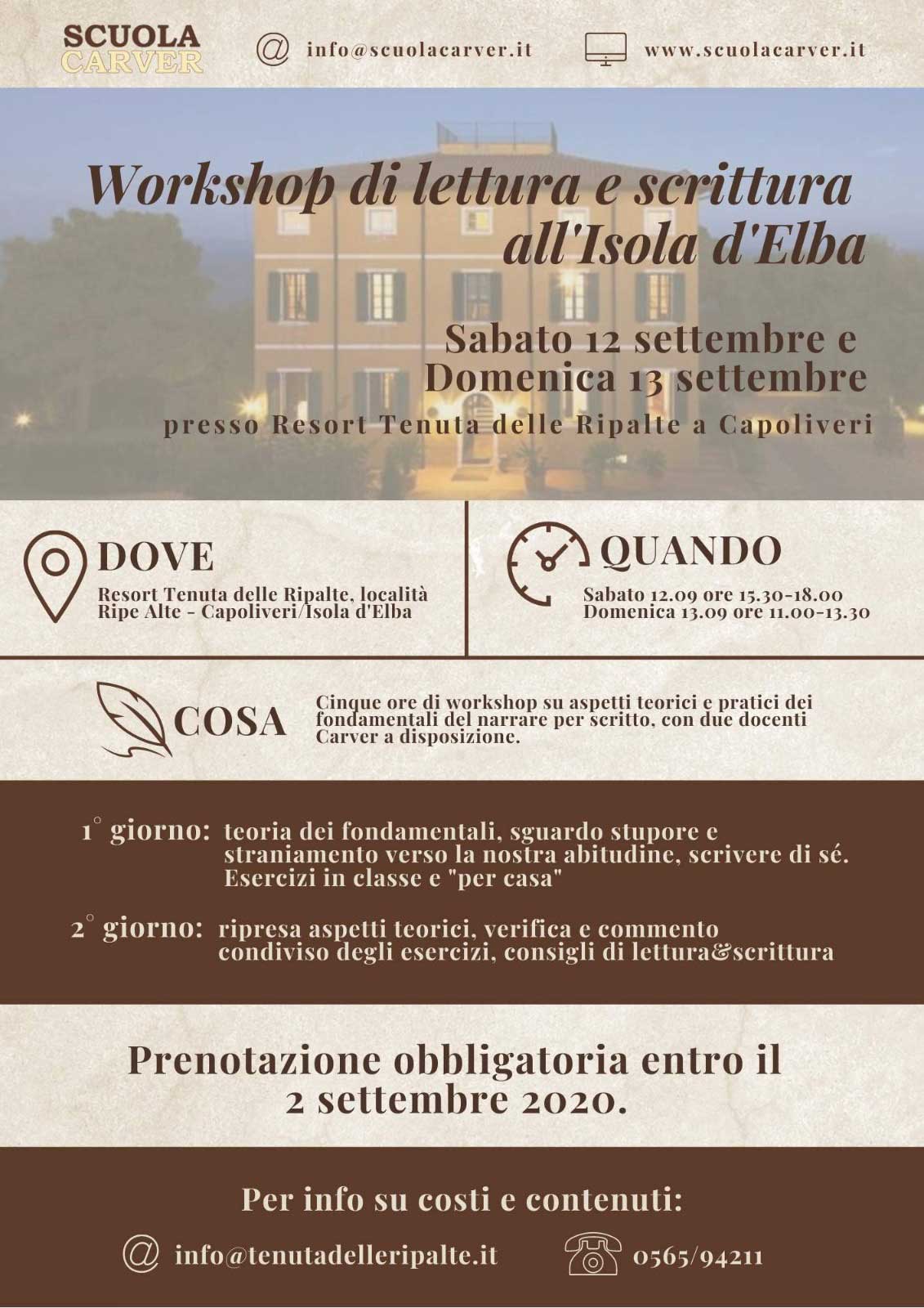 locandina-eventi-lettura-scrittura-capoliveri-scuola-carver